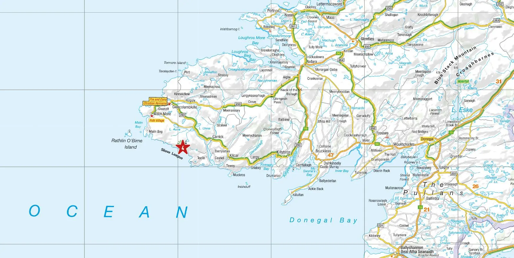 Bild: 9783575018755 | MARCO POLO Reisekarte Irland 1:350.000 | (Land-)Karte | Deutsch | 2024