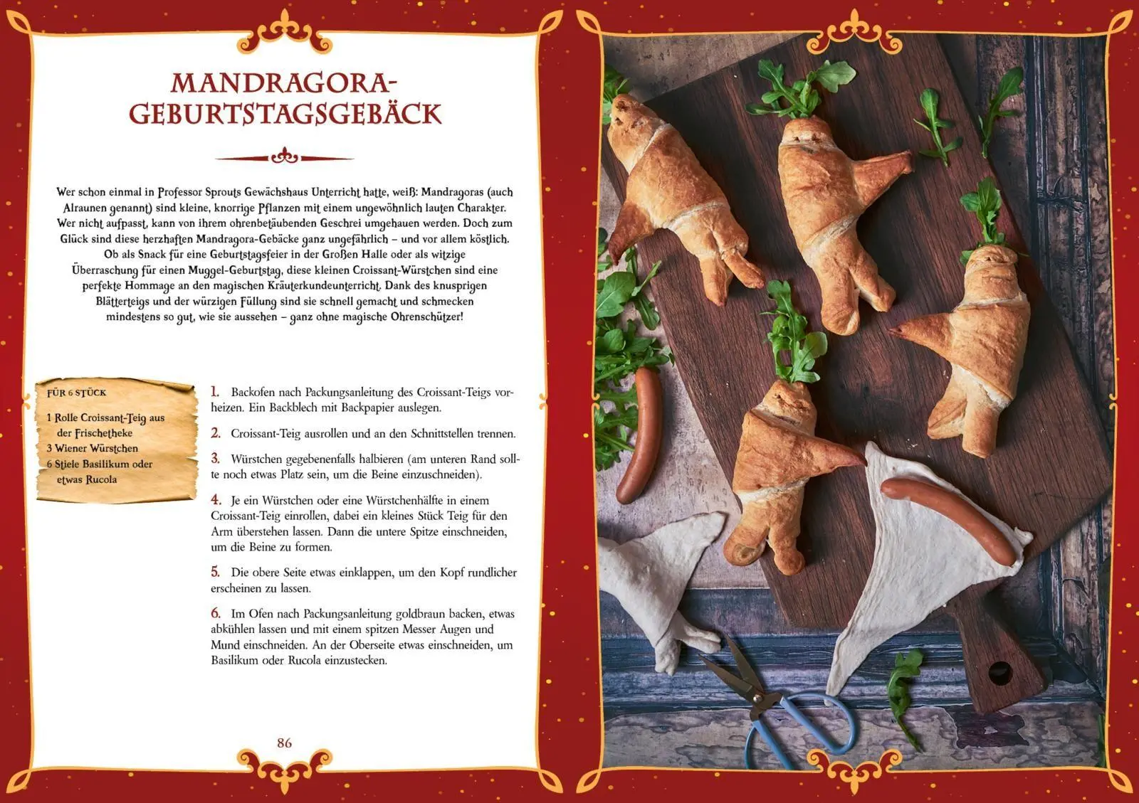 Bild: 9783742328755 | Feste feiern für Potter-Fans - Das Koch- und Backbuch | Rosenthal