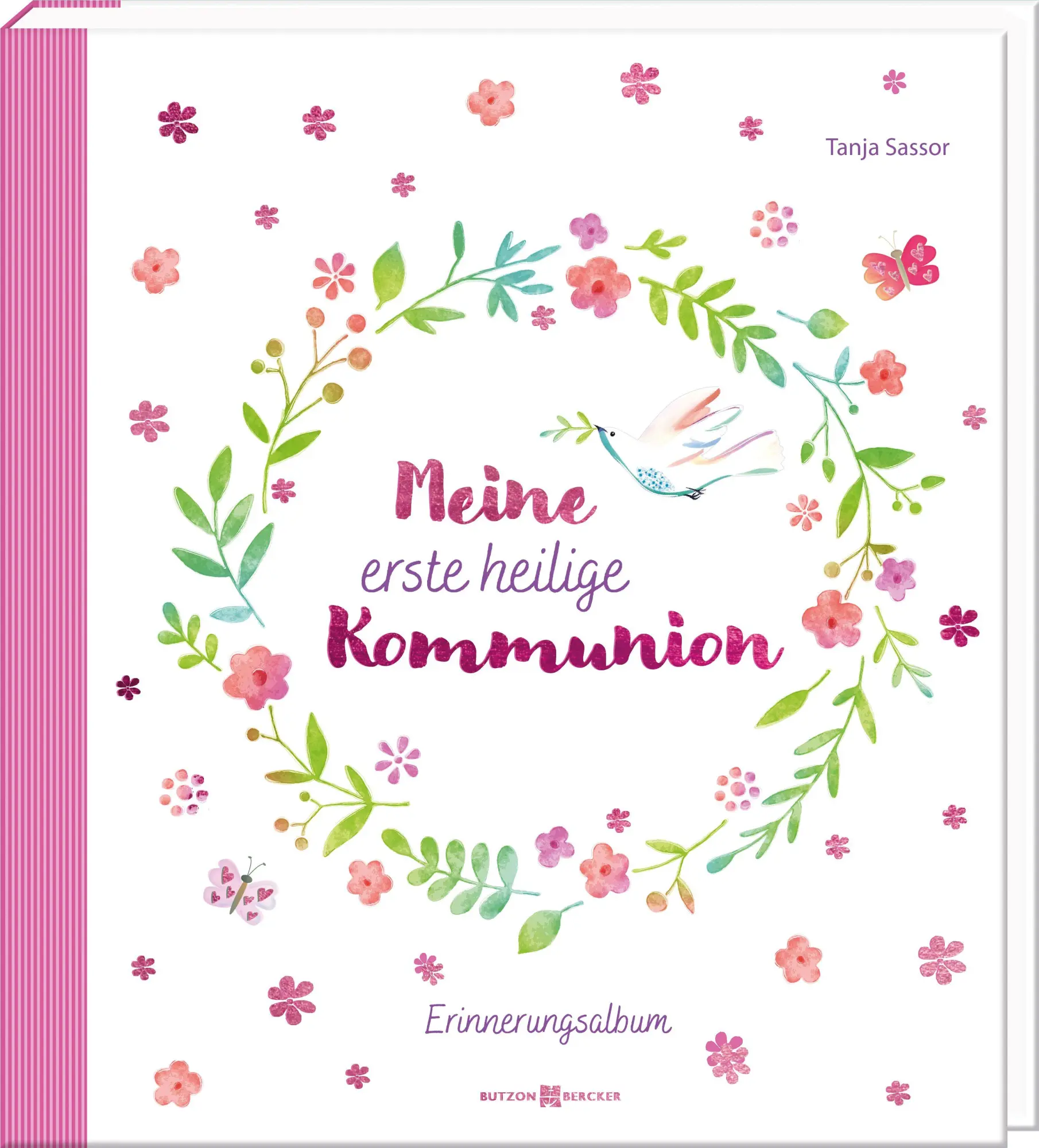 Cover: 9783766638755 | Meine erste heilige Kommunion | Erinnerungsalbum | Tanja Sassor | Buch