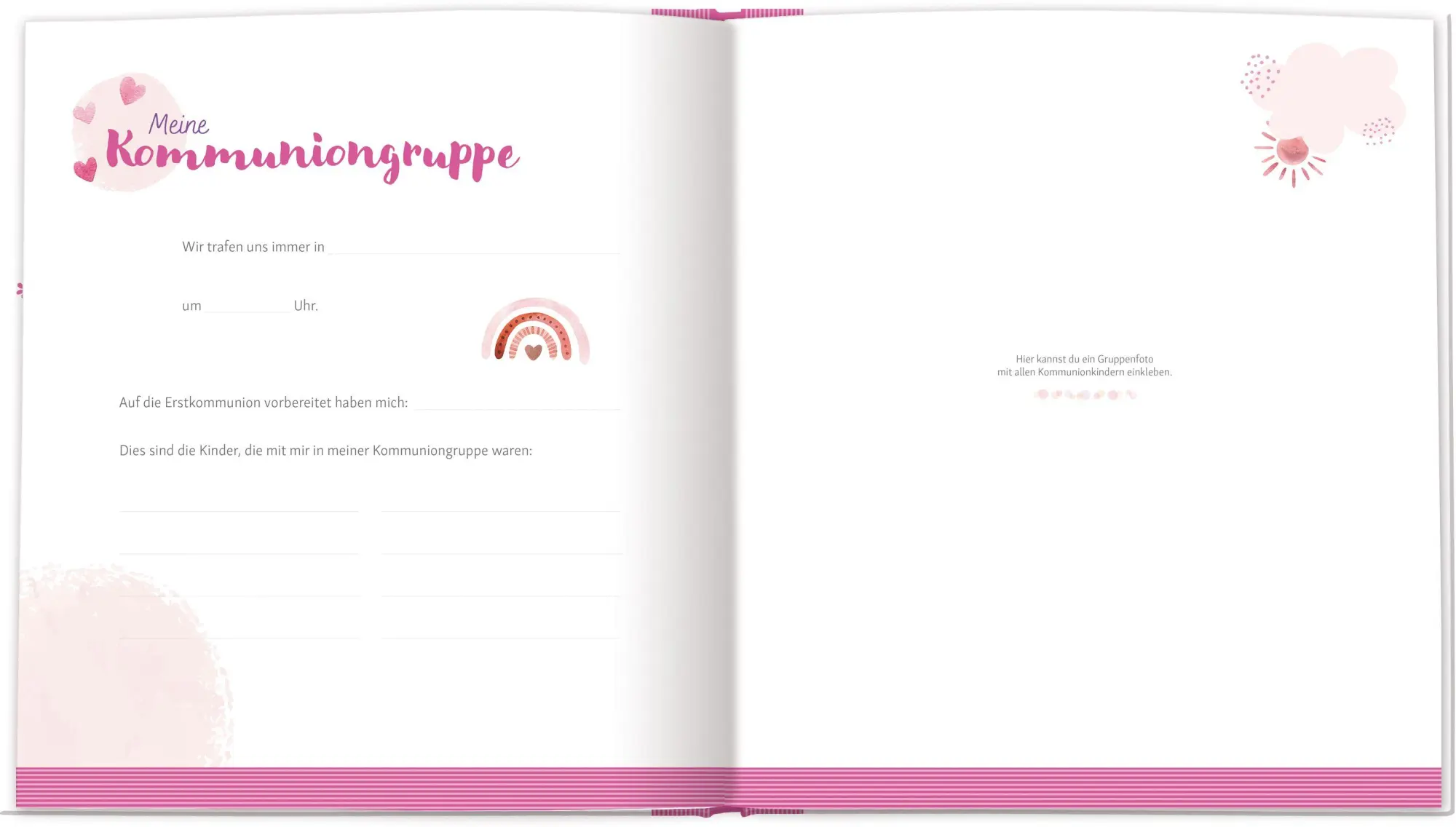 Bild: 9783766638755 | Meine erste heilige Kommunion | Erinnerungsalbum | Tanja Sassor | Buch
