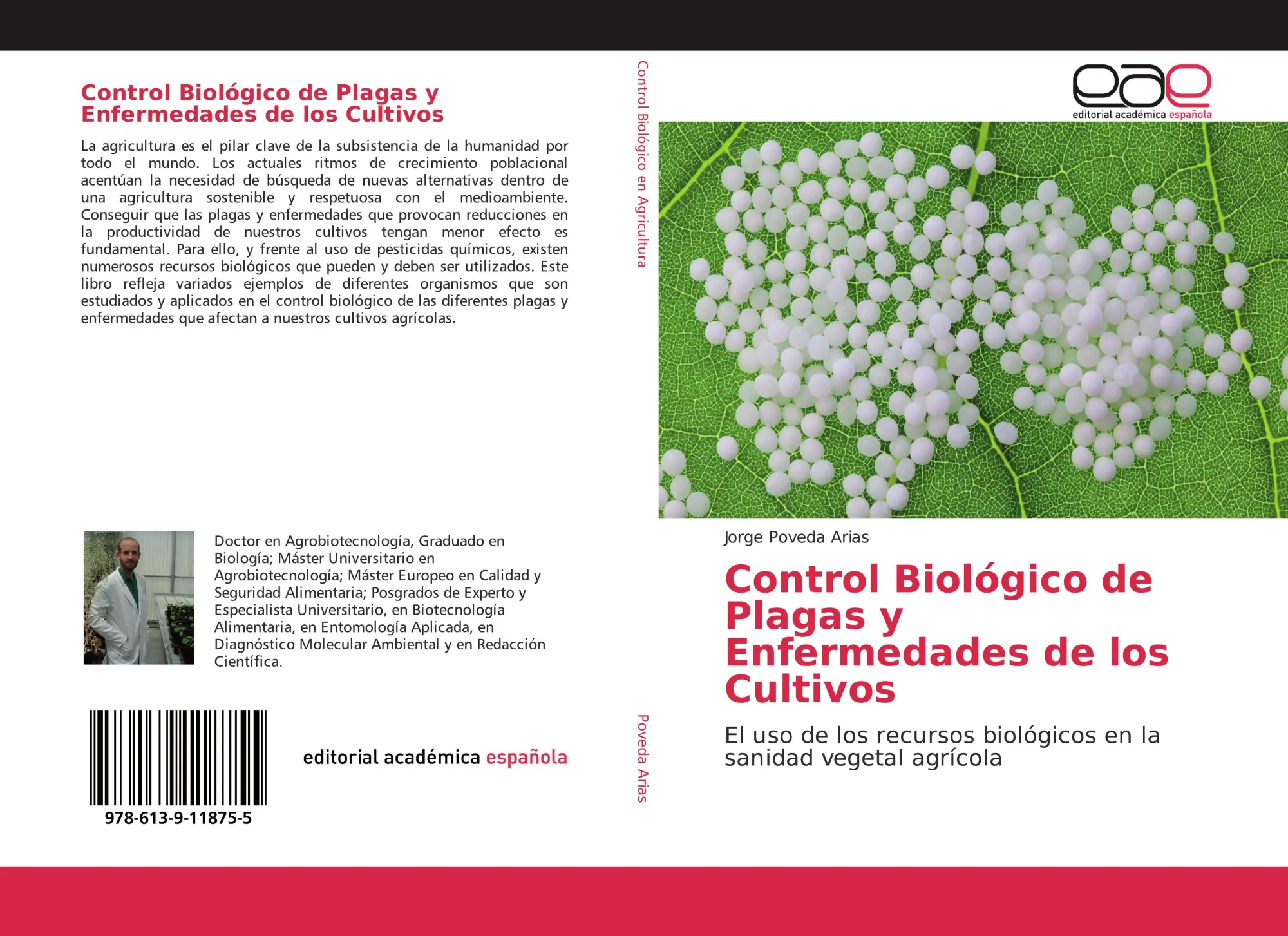 Cover: 9786139118755 | Control Biológico de Plagas y Enfermedades de los Cultivos | Arias