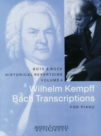 Cover: 9790202518755 | Bach Transtricption | Für Piano | Kempff | Broschüre | Buch | Deutsch