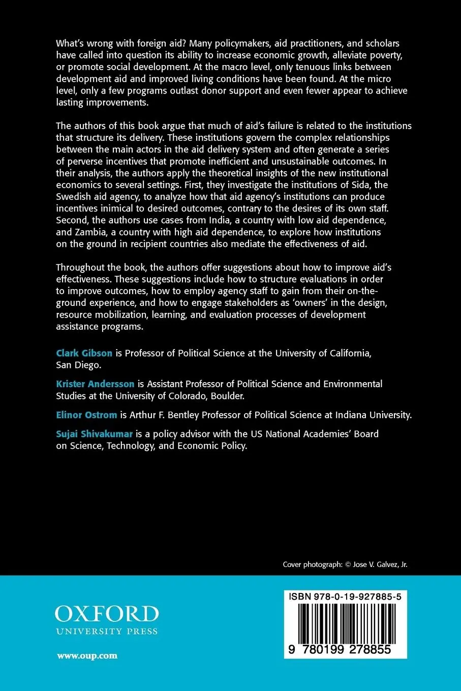 Rückseite: 9780199278855 | The Samaritan's Dilemma | The Political Economy of Development Aid