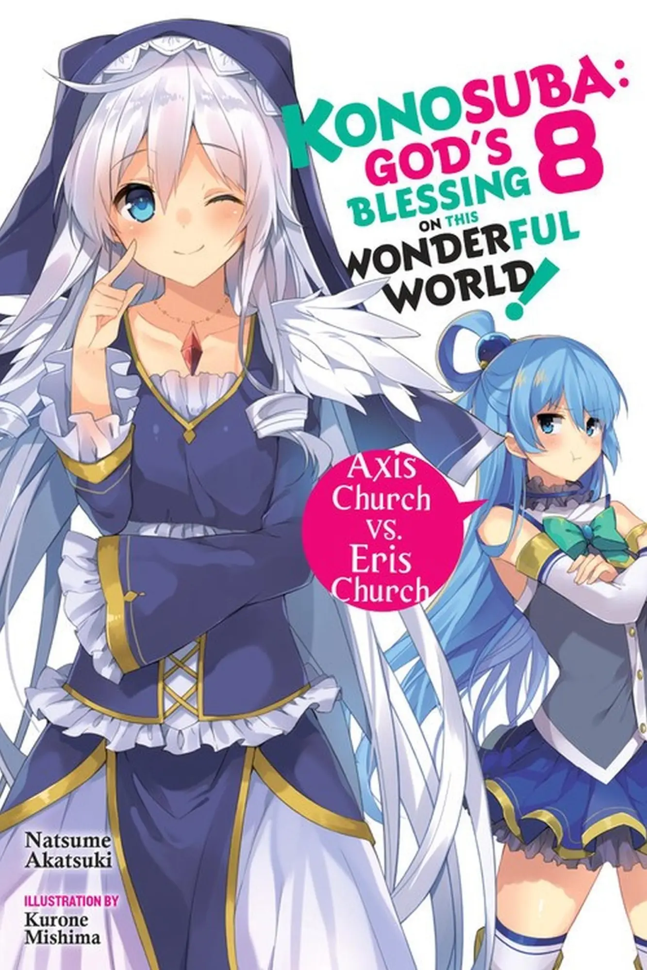 Cover: 9780316468855 | Konosuba: God's Blessing on This Wonderful World!, Vol. 8 (Light...