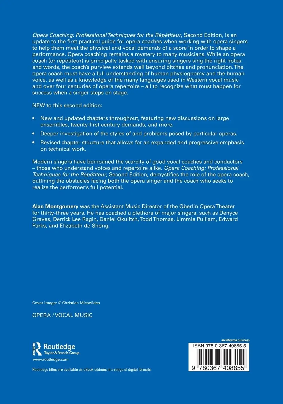 Rückseite: 9780367408855 | Opera Coaching | Professional Techniques for the Répétiteur | Buch