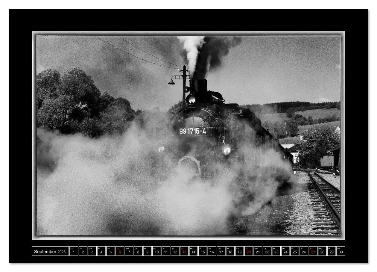 Bild: 9783516078855 | Die Preßnitztalbahn (Wandkalender 2026 DIN A2 quer), CALVENDO...