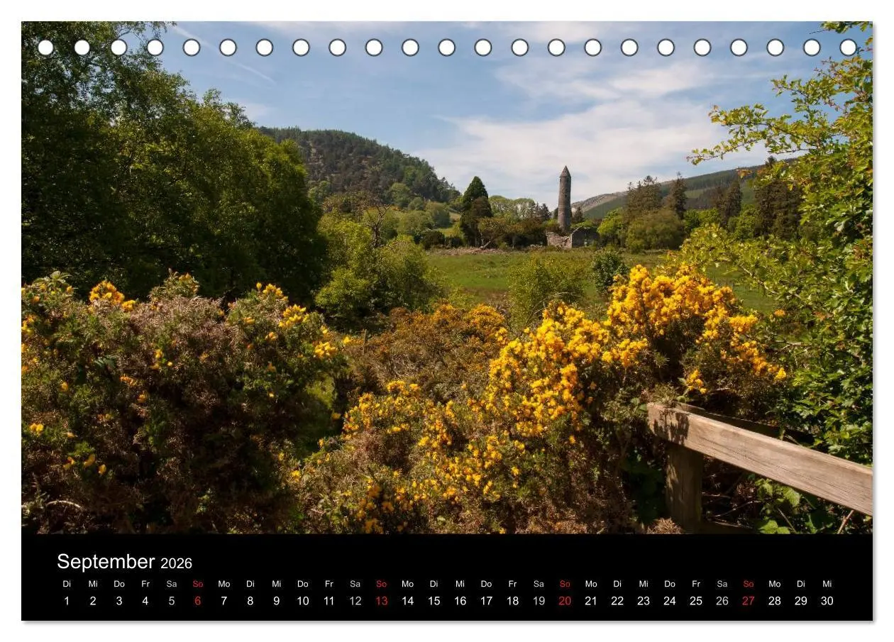 Bild: 9783516148855 | Unterwegs in Irland (Tischkalender 2026 DIN A5 quer), CALVENDO...