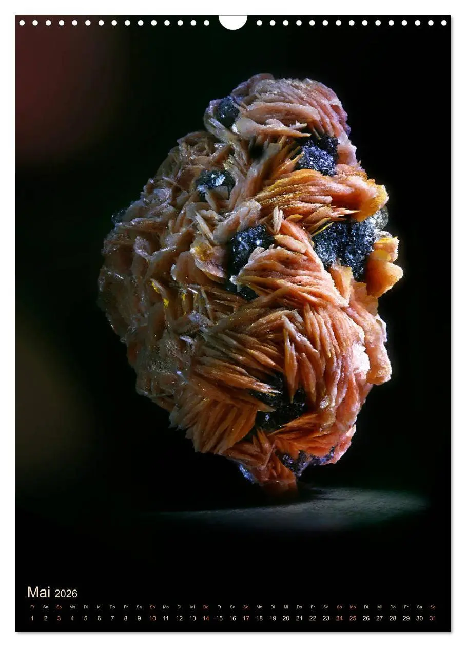 Bild: 9783516388855 | ZAUBERHAFTE MINERALIEN designed by nature (Wandkalender 2026 DIN A3...