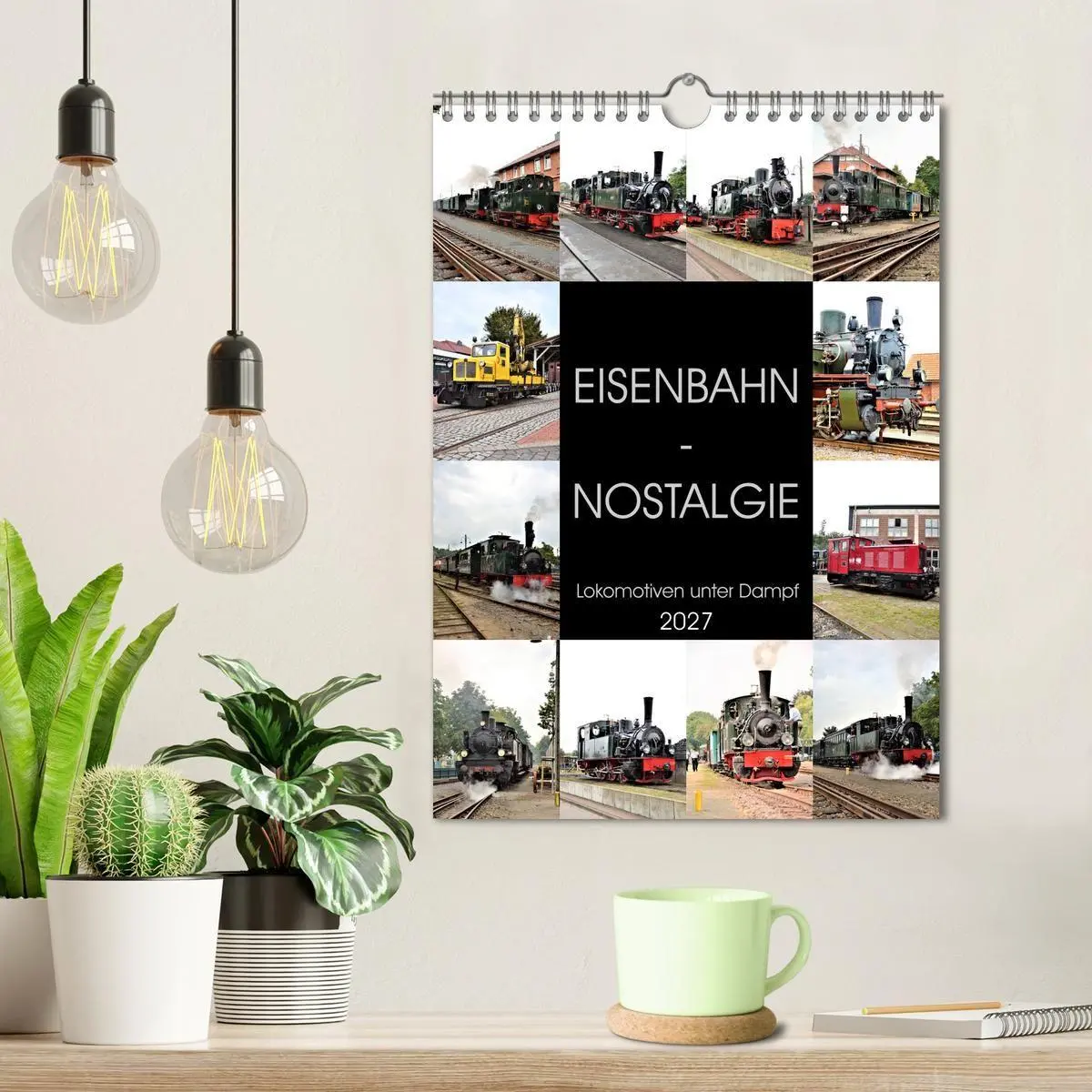 Bild: 9783569858855 | EISENBAHN - NOSTALGIE - 2027 (Wandkalender 2027 DIN A4 hoch),...