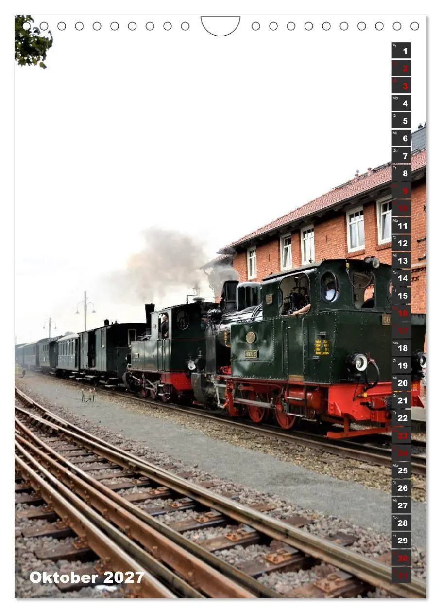 Bild: 9783569858855 | EISENBAHN - NOSTALGIE - 2027 (Wandkalender 2027 DIN A4 hoch),...
