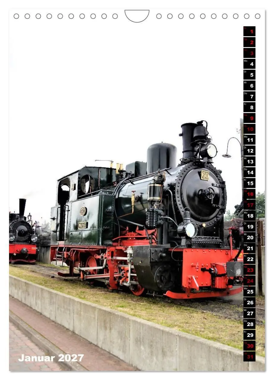 Bild: 9783569858855 | EISENBAHN - NOSTALGIE - 2027 (Wandkalender 2027 DIN A4 hoch),...