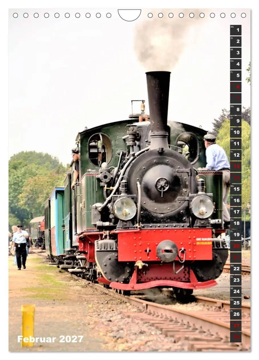 Bild: 9783569858855 | EISENBAHN - NOSTALGIE - 2027 (Wandkalender 2027 DIN A4 hoch),...