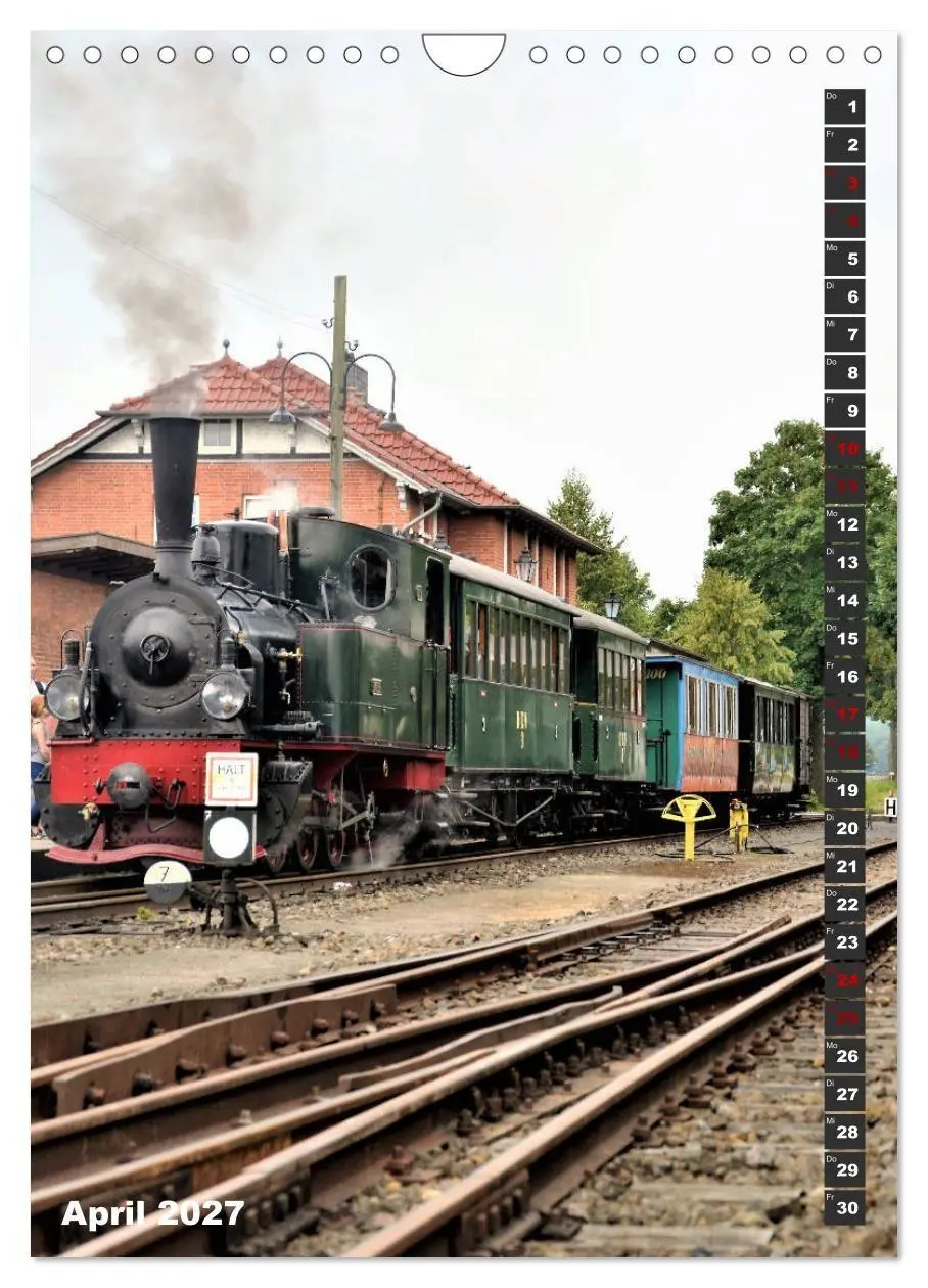 Bild: 9783569858855 | EISENBAHN - NOSTALGIE - 2027 (Wandkalender 2027 DIN A4 hoch),...