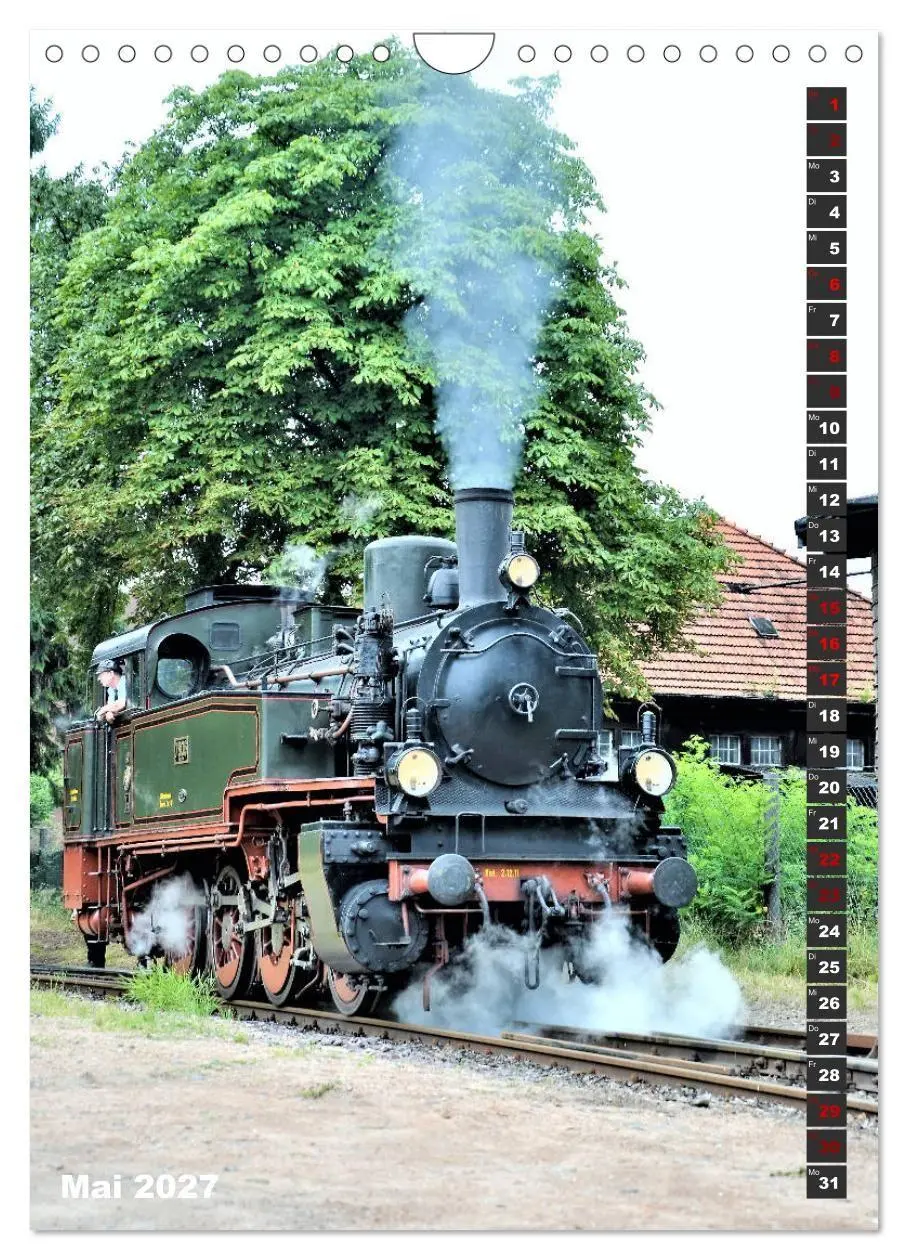 Bild: 9783569858855 | EISENBAHN - NOSTALGIE - 2027 (Wandkalender 2027 DIN A4 hoch),...