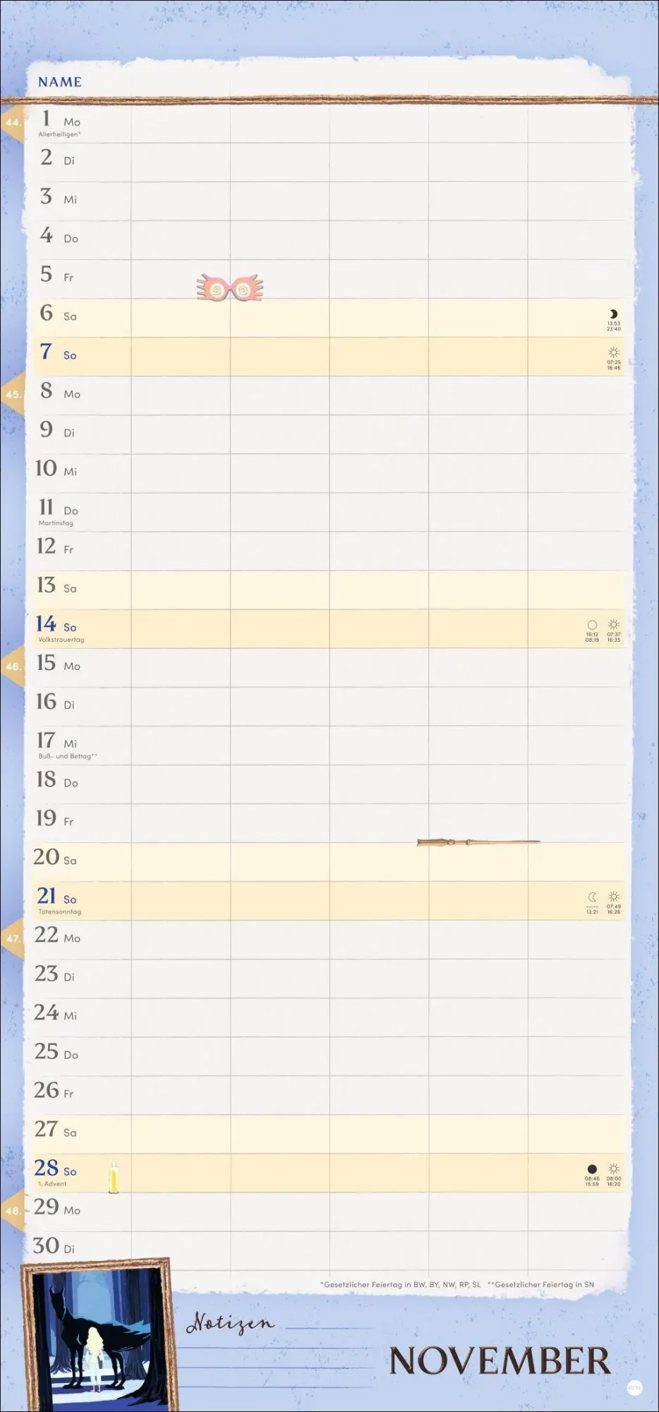 Bild: 9783756418855 | Harry Potter Familienplaner 2027 | Kalender | 15 S. | Deutsch | 2027