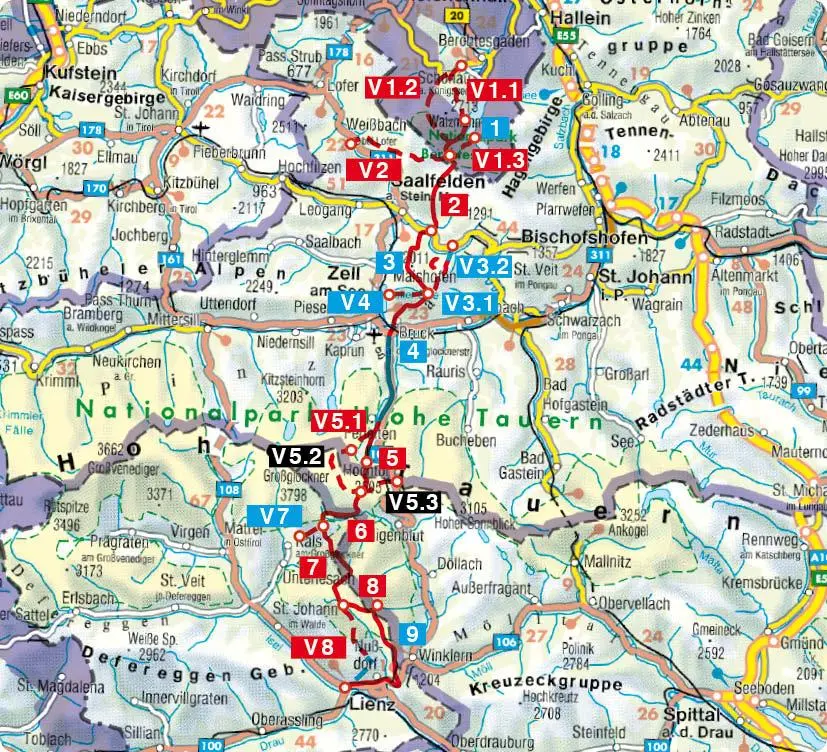 Bild: 9783763348855 | Alpenüberquerung Berchtesgaden - Lienz | Andrea Strauß (u. a.) | Buch