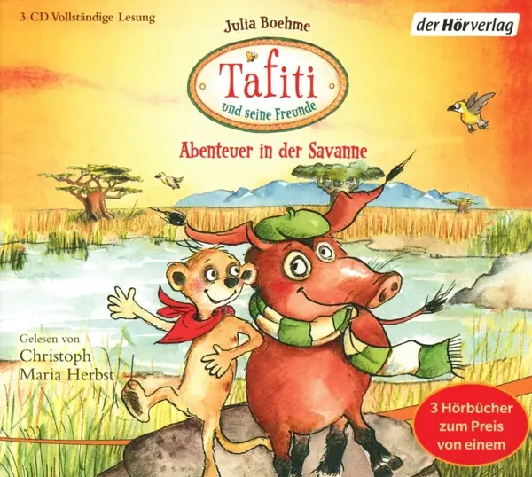 Cover: 9783844528855 | Tafiti und seine Freunde. Abenteuer in der Savanne | Julia Boehme | CD