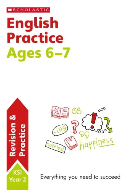 Cover: 9781407128955 | National Curriculum English Practice Book for Year 2 | Scholastic