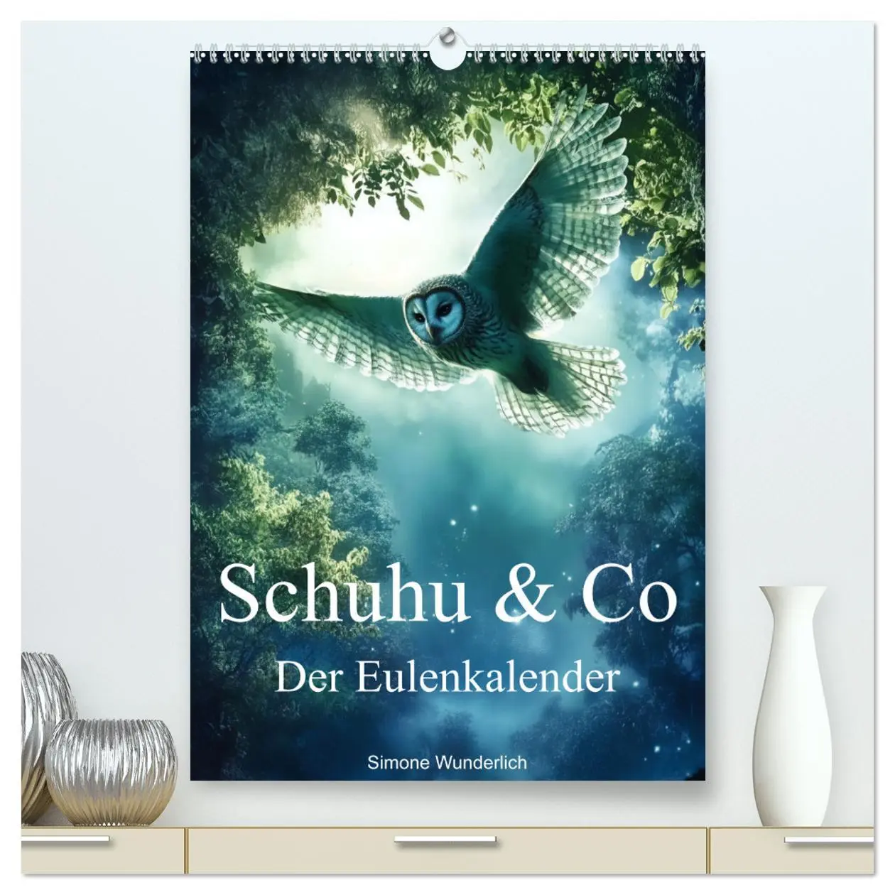 Cover: 9783457288955 | Schuhu &amp; Co - Der Eulenkalender (hochwertiger Premium Wandkalender...