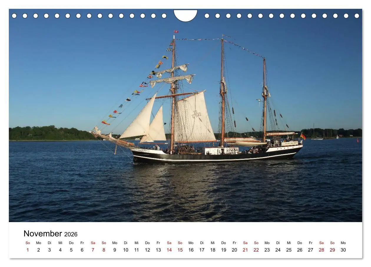 Bild: 9783457808955 | Impressionen von der Kieler Förde (Wandkalender 2026 DIN A4 quer),...