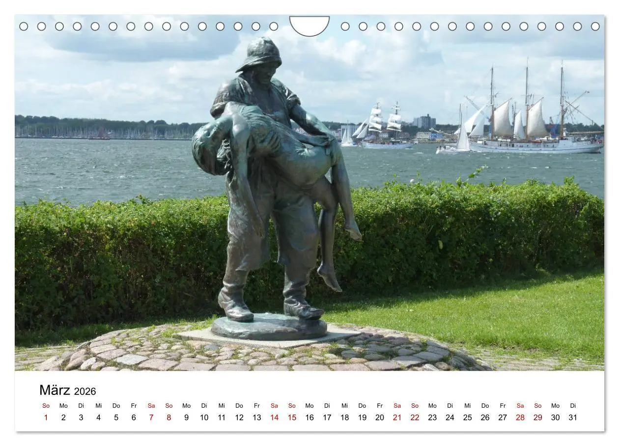 Bild: 9783457808955 | Impressionen von der Kieler Förde (Wandkalender 2026 DIN A4 quer),...