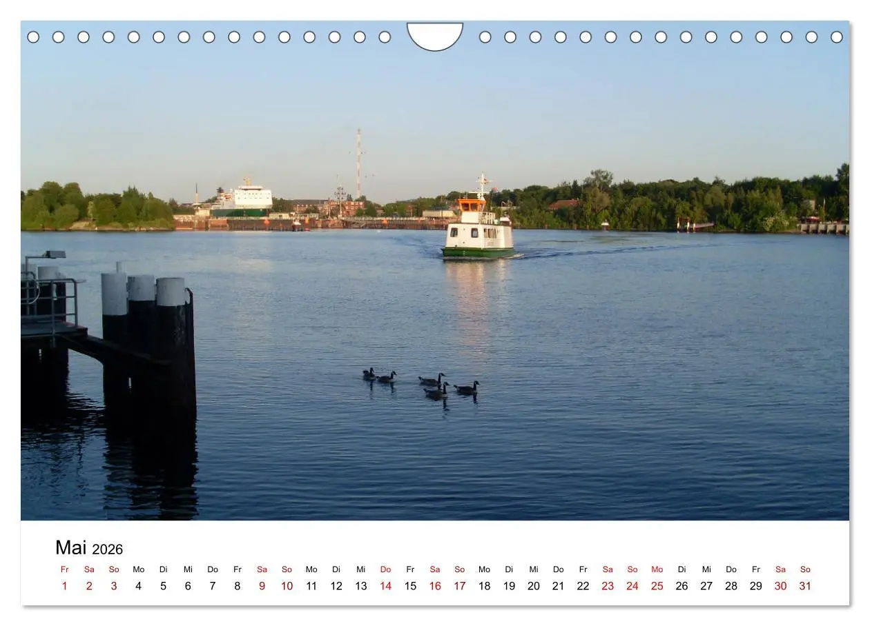 Bild: 9783457808955 | Impressionen von der Kieler Förde (Wandkalender 2026 DIN A4 quer),...