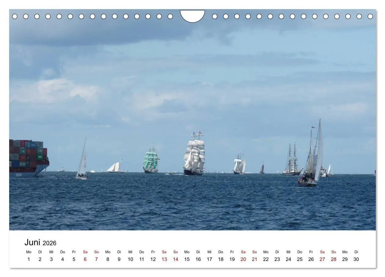 Bild: 9783457808955 | Impressionen von der Kieler Förde (Wandkalender 2026 DIN A4 quer),...