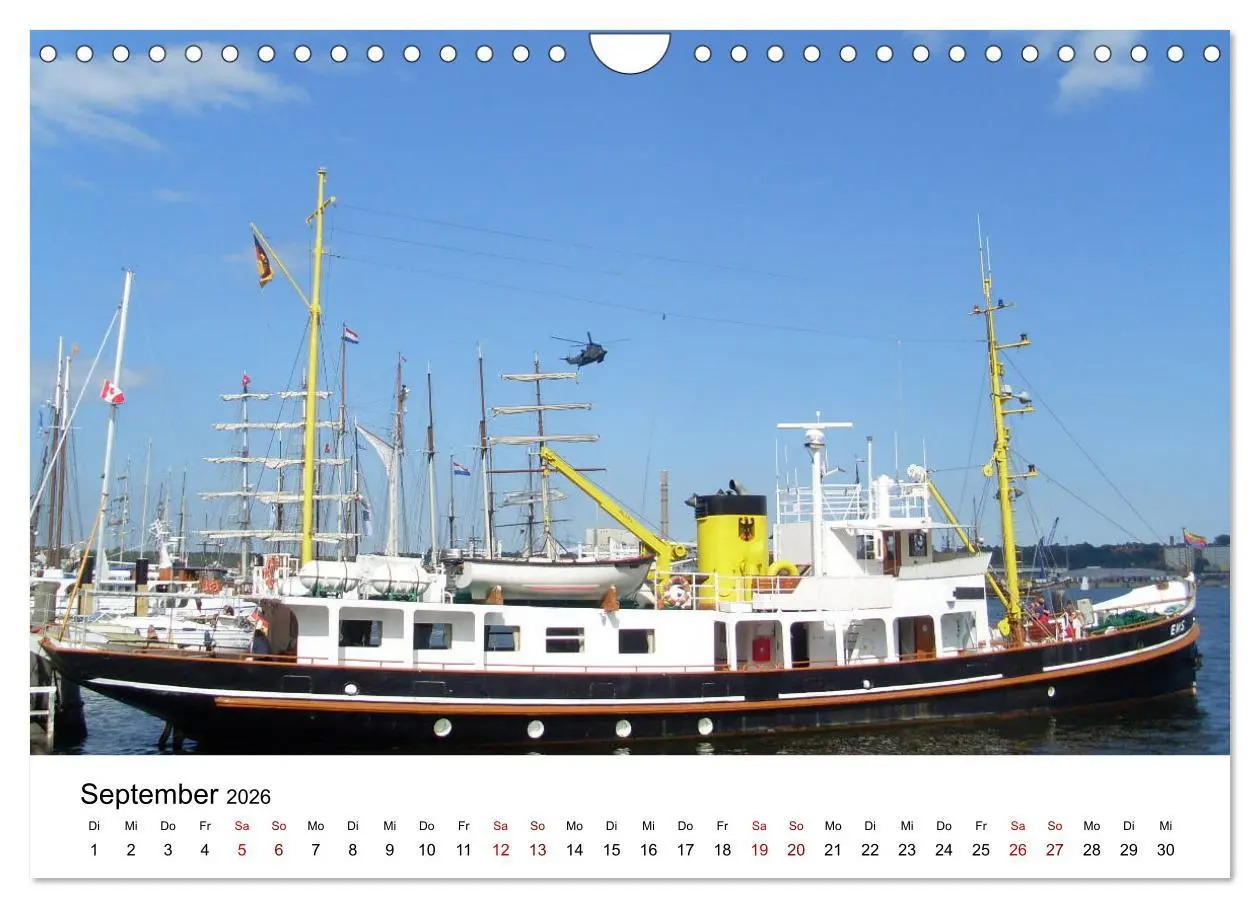 Bild: 9783457808955 | Impressionen von der Kieler Förde (Wandkalender 2026 DIN A4 quer),...