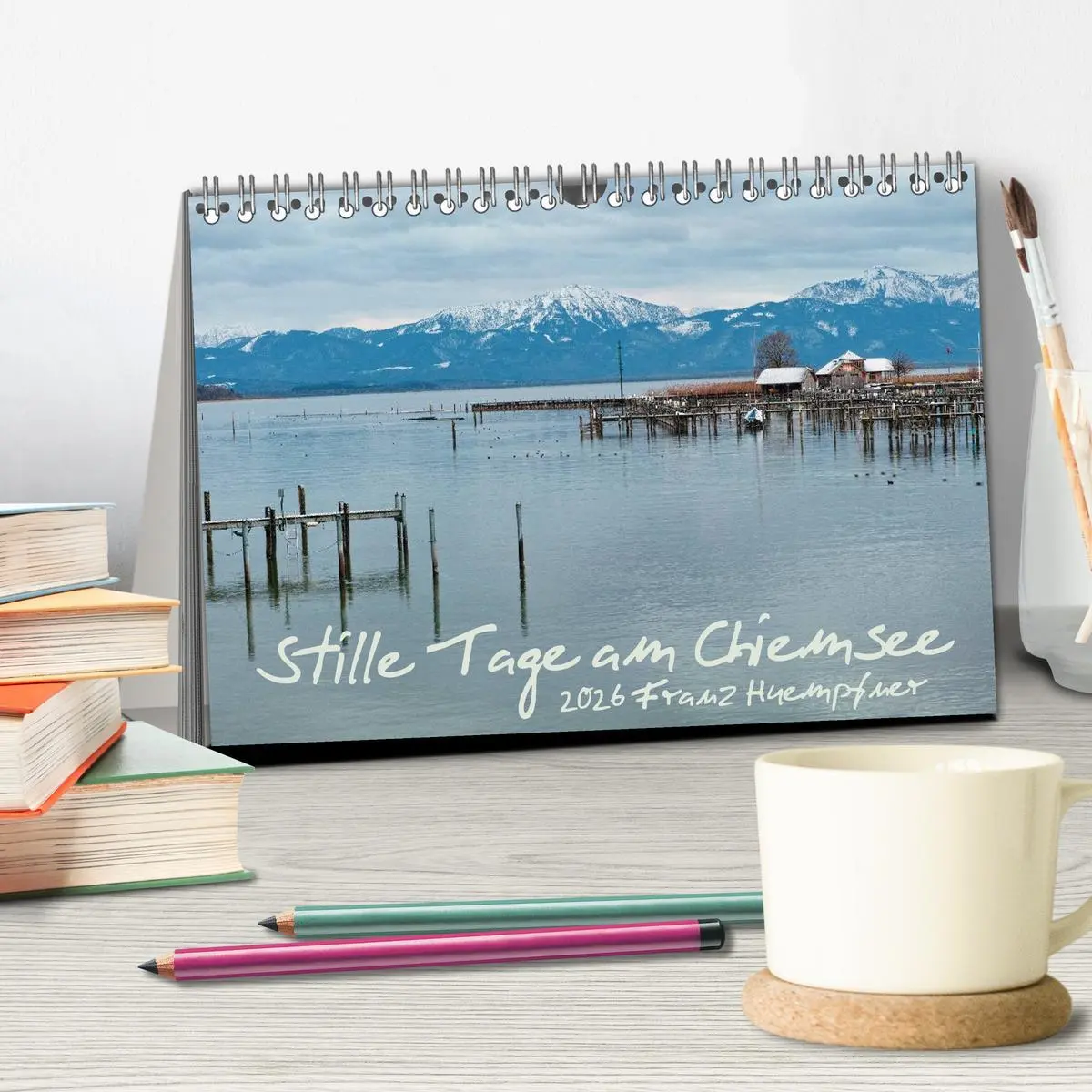 Bild: 9783516138955 | Stille Tage am Chiemsee (Tischkalender 2026 DIN A5 quer), CALVENDO...