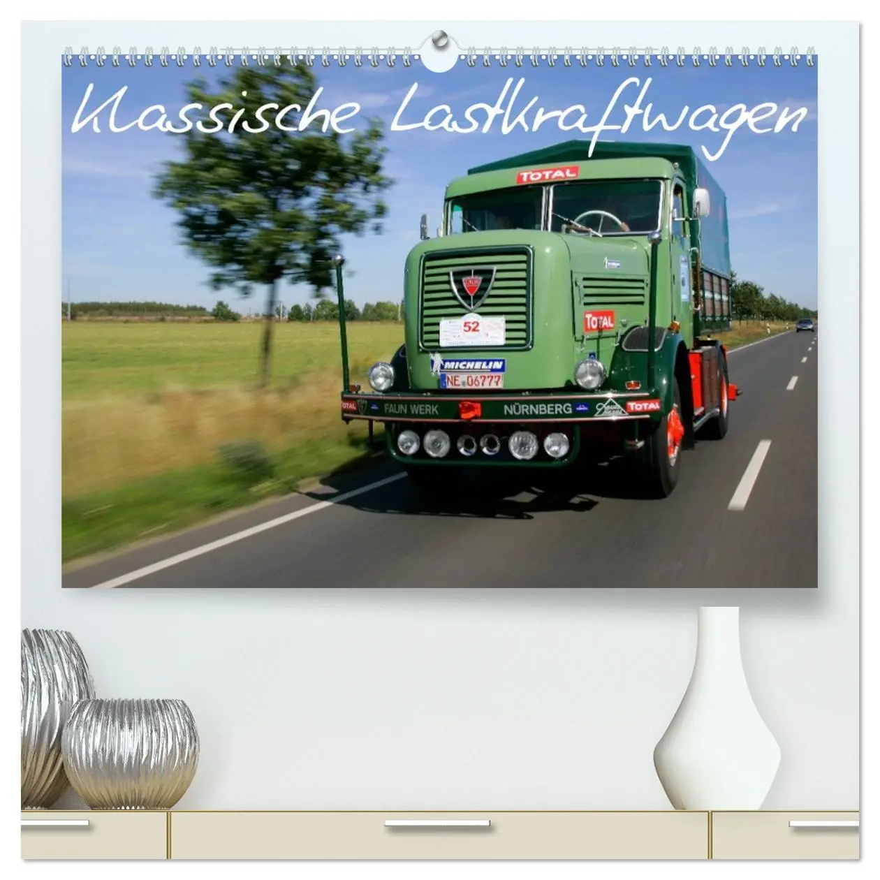 Cover: 9783516208955 | Klassische Lastkraftwagen (hochwertiger Premium Wandkalender 2026...