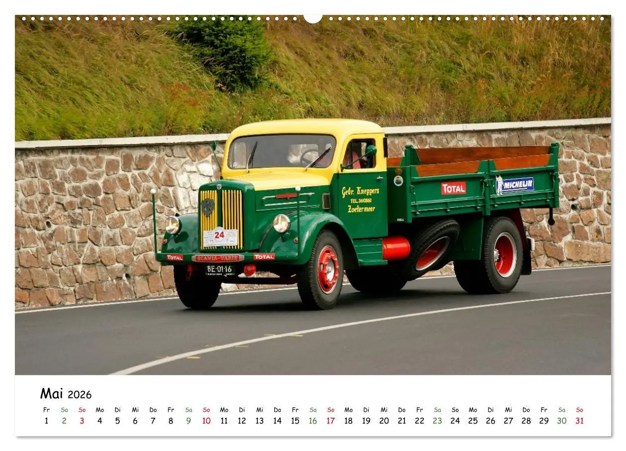 Bild: 9783516208955 | Klassische Lastkraftwagen (hochwertiger Premium Wandkalender 2026...