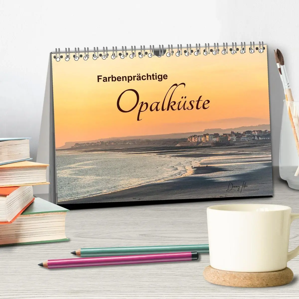 Bild: 9783516688955 | Farbenprächtige Opalküste (Tischkalender 2026 DIN A5 quer),...