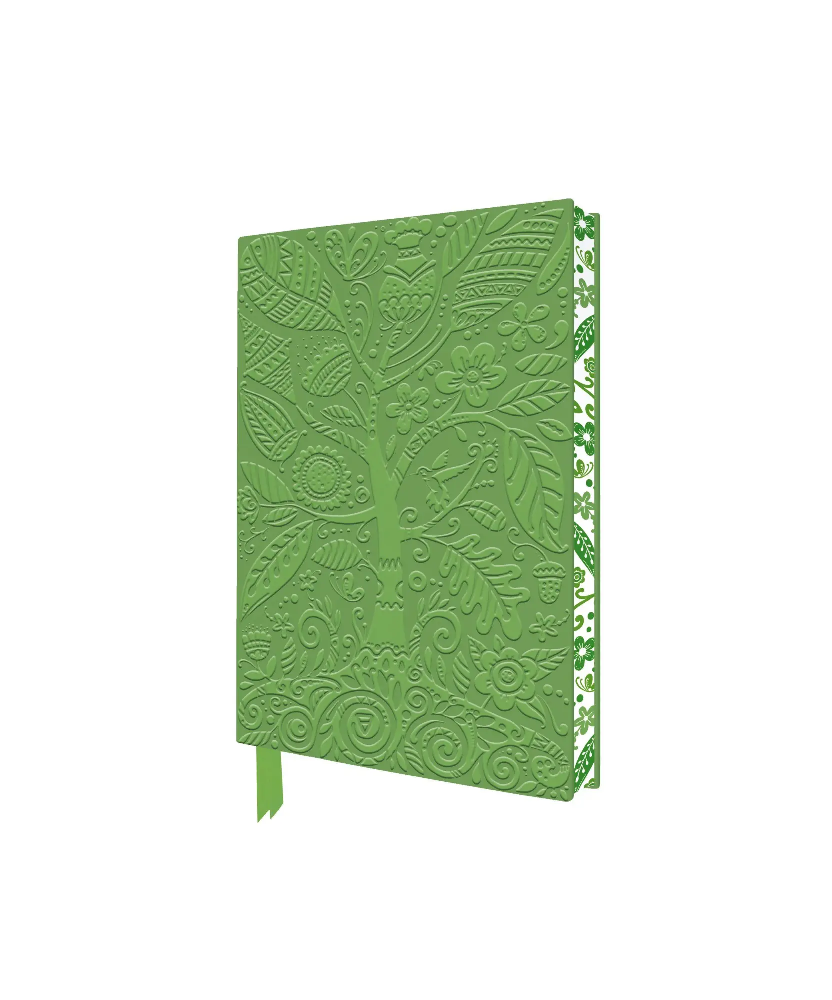 Cover: 9781835629055 | Exquisit Premium Notizbuch DIN A6: Frühling | Tree Flame | Notizbuch