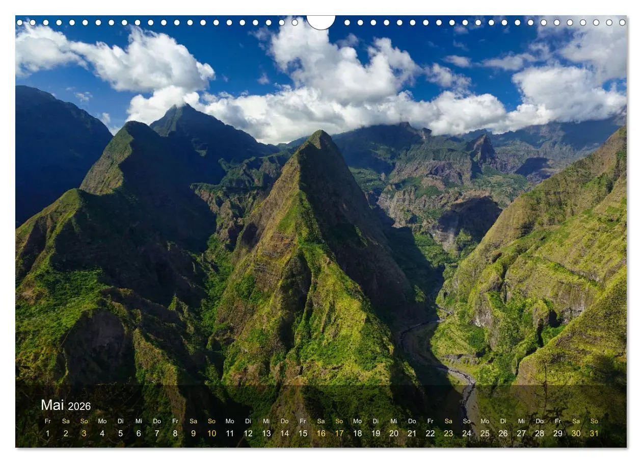 Bild: 9783457249055 | La Reunion - Traumhafte Küsten und Hochgebirge (Wandkalender 2026...