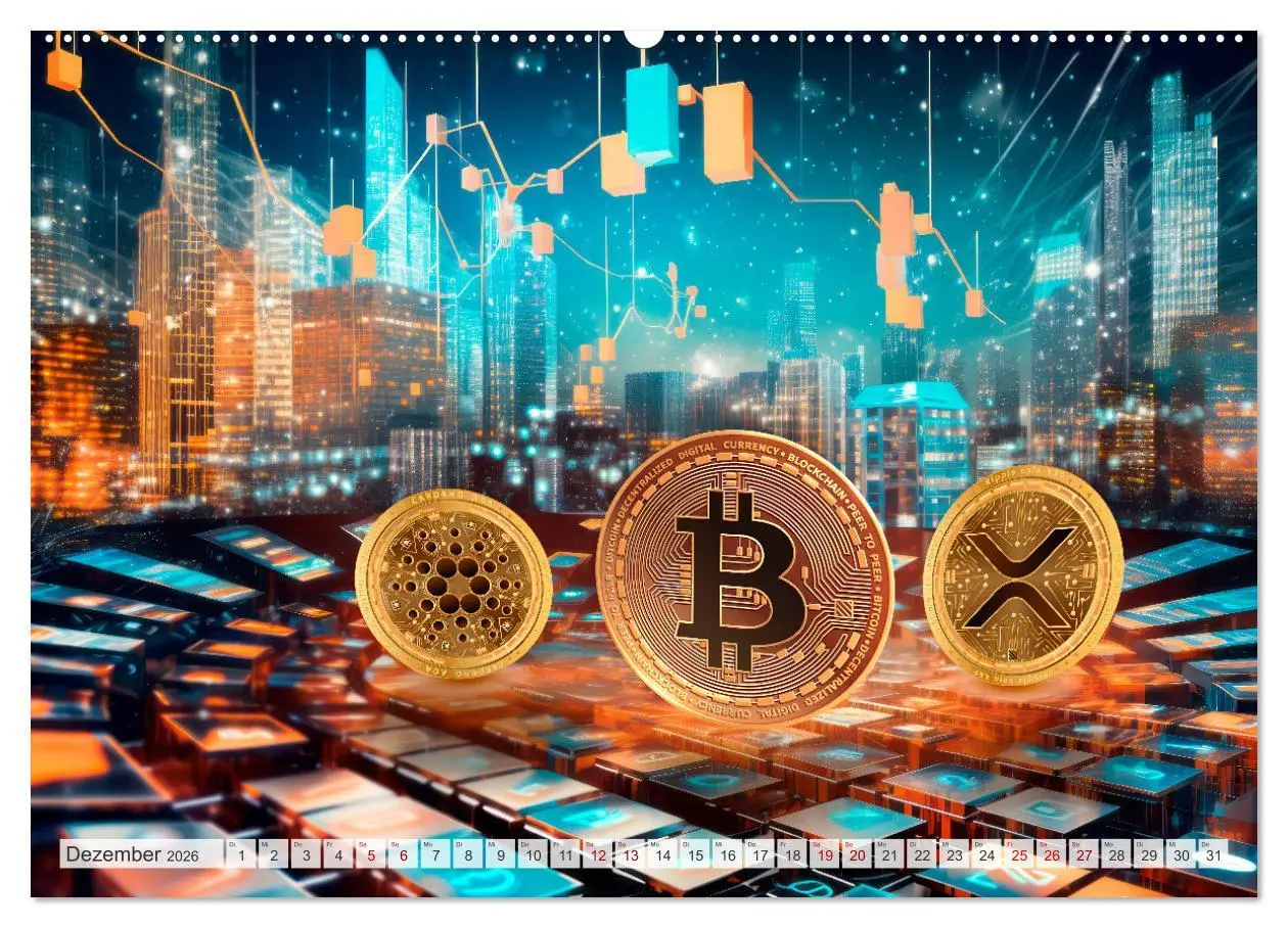 Bild: 9783457489055 | Krypto und Blockchain (Wandkalender 2026 DIN A2 quer), CALVENDO...