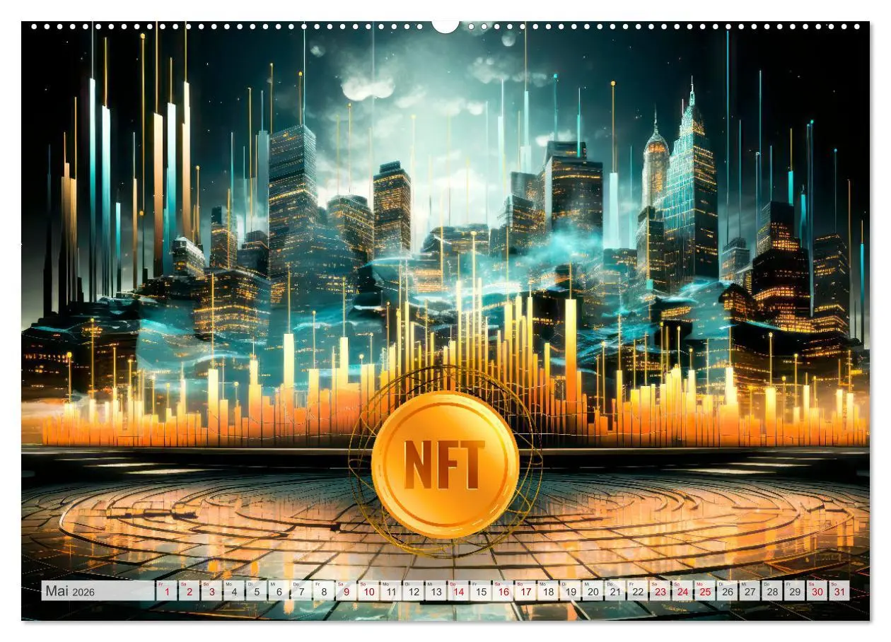 Bild: 9783457489055 | Krypto und Blockchain (Wandkalender 2026 DIN A2 quer), CALVENDO...