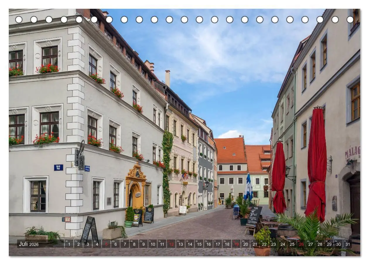 Bild: 9783457799055 | Unterwegs in Pirna (Tischkalender 2026 DIN A5 quer), CALVENDO...
