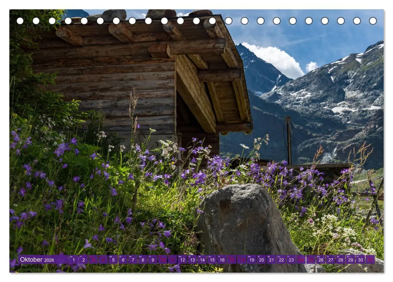Bild: 9783457869055 | Pitztal in Bildern (Tischkalender 2026 DIN A5 quer), CALVENDO...
