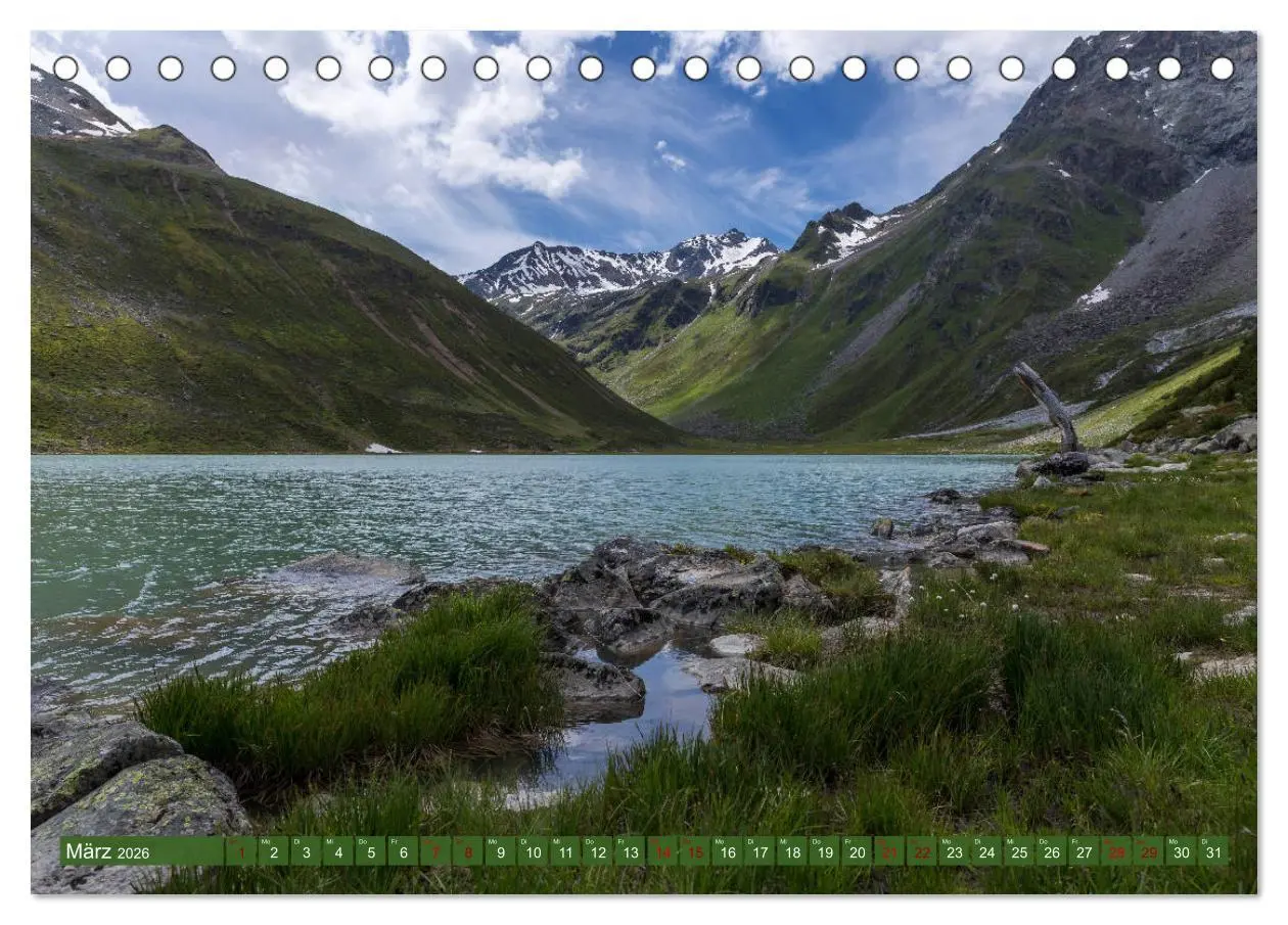 Bild: 9783457869055 | Pitztal in Bildern (Tischkalender 2026 DIN A5 quer), CALVENDO...