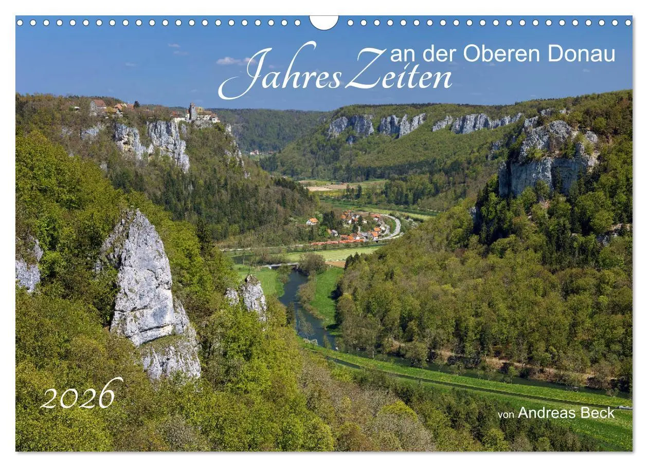 Cover: 9783457939055 | JahresZeiten an der Oberen Donau (Wandkalender 2026 DIN A3 quer),...