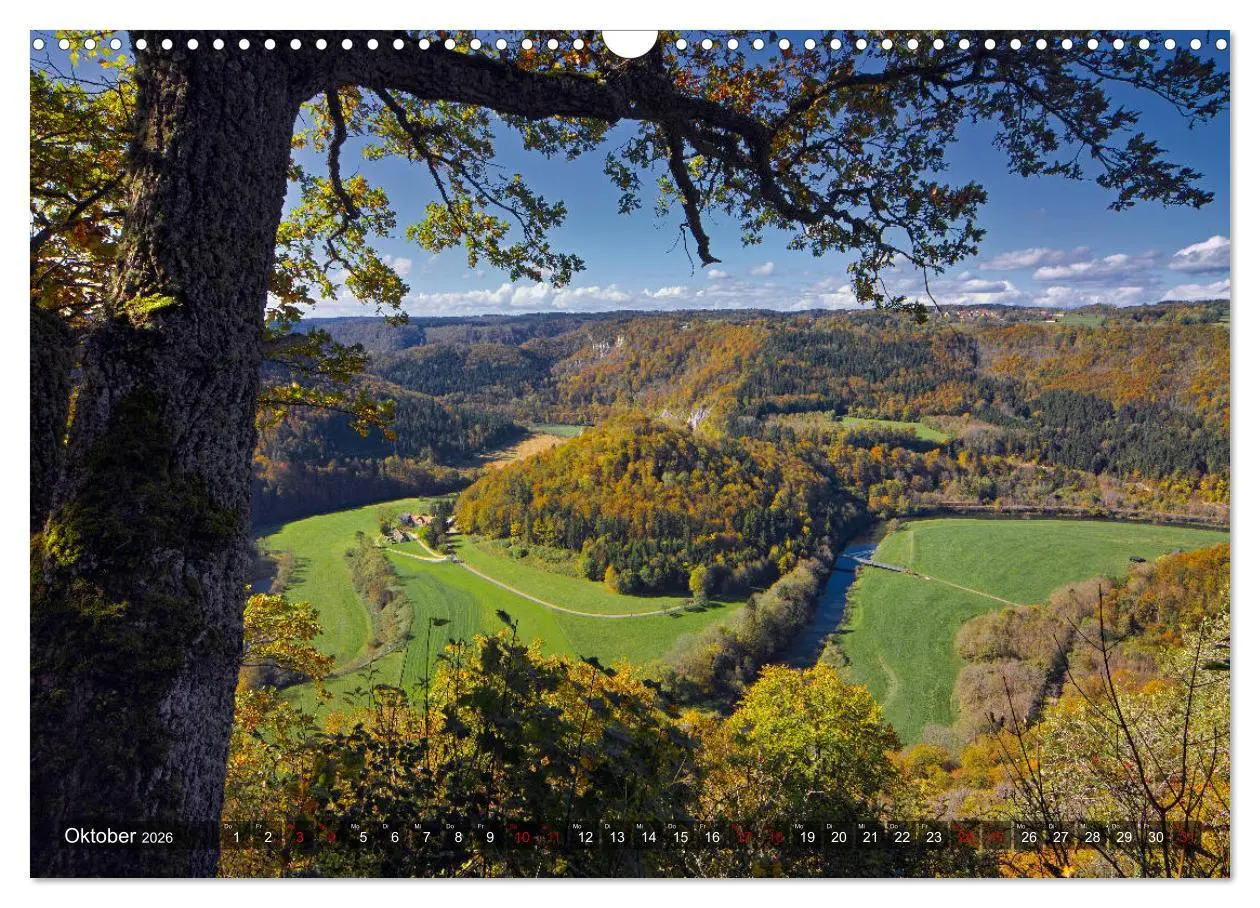 Bild: 9783457939055 | JahresZeiten an der Oberen Donau (Wandkalender 2026 DIN A3 quer),...