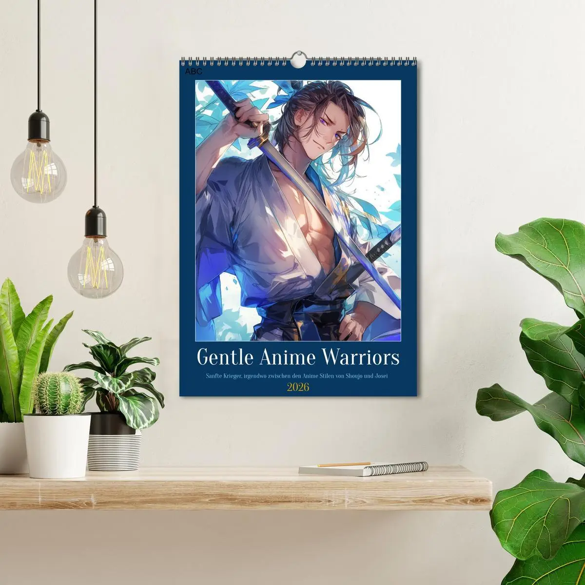 Bild: 9783516269055 | Gentle Anime Warriors (Wandkalender 2026 DIN A3 hoch), CALVENDO...