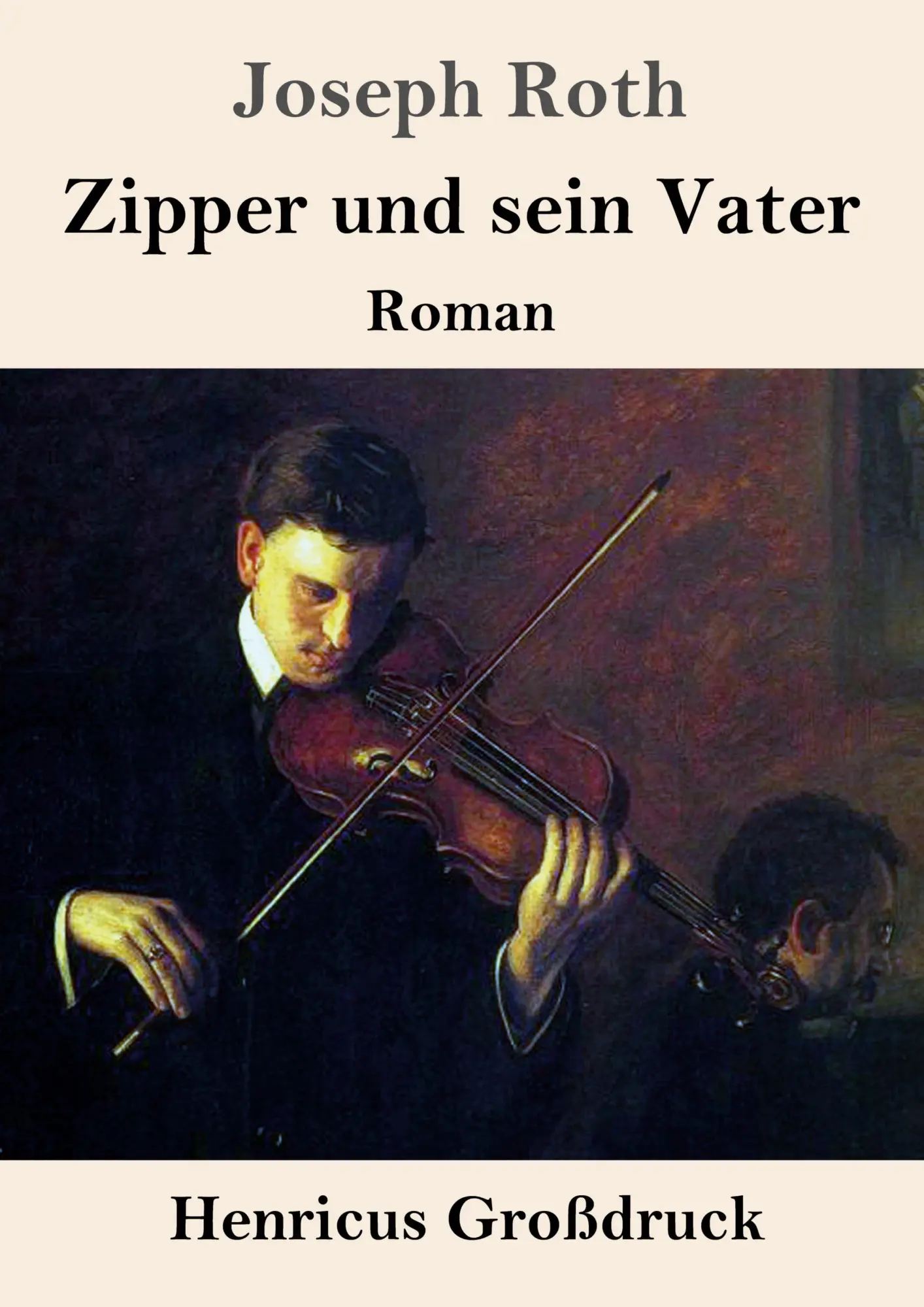 Cover: 9783847859055 | Zipper und sein Vater (Großdruck) | Roman | Joseph Roth | Taschenbuch
