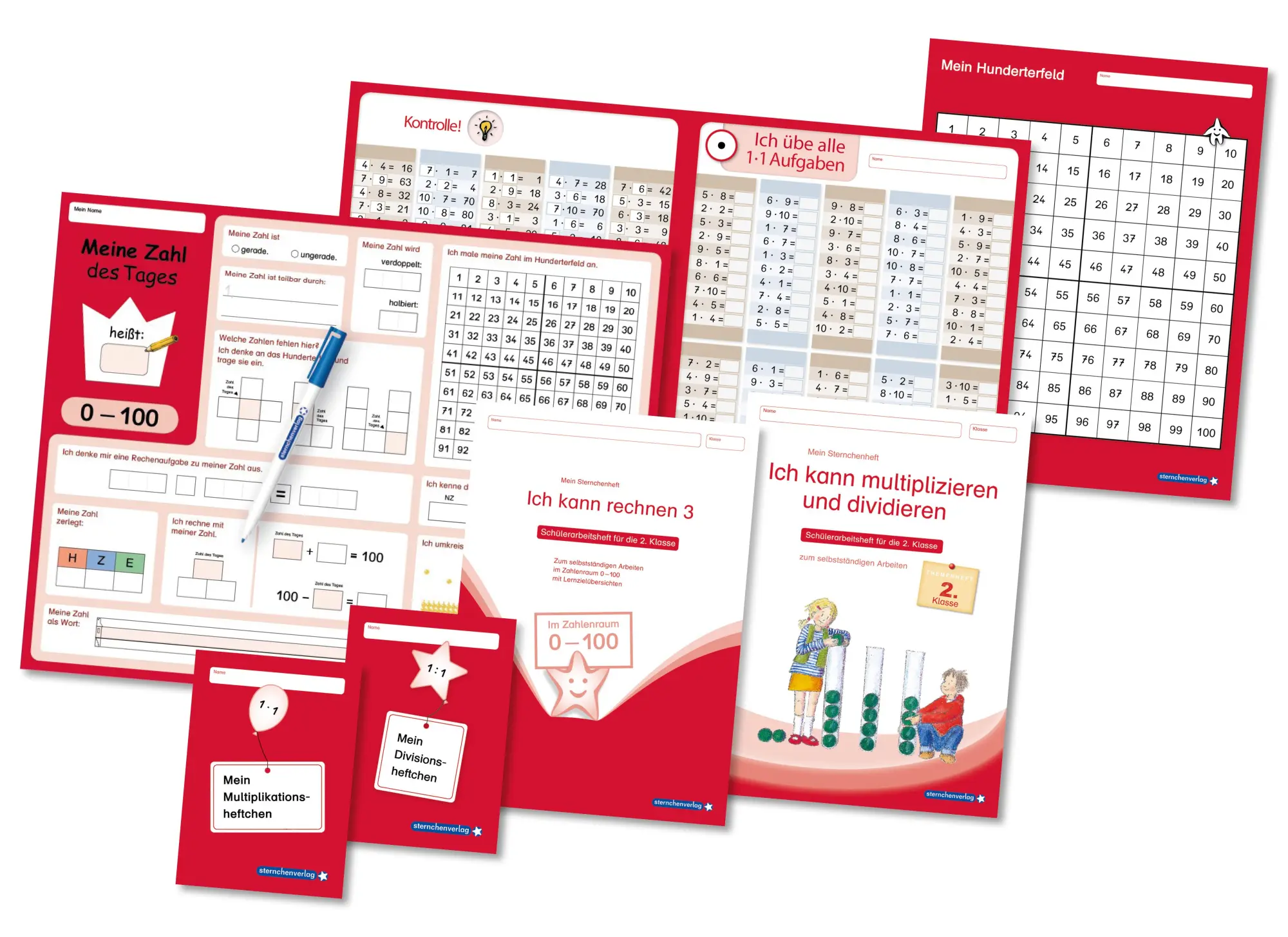 Bild: 9783910429055 | Meine Lernbox 2 - Mathematik - Fit für das 2. Schuljahr | GmbH (u. a.)