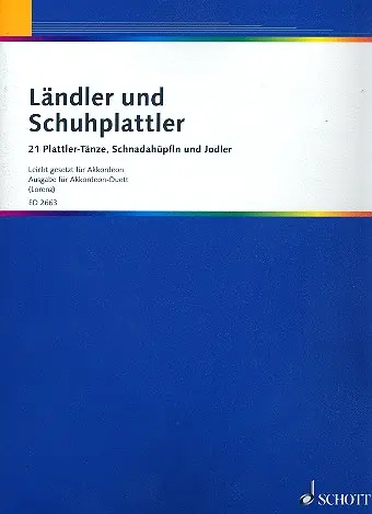 Cover: 9790001039055 | Landler &amp; Schuhplattler | Lorenz | Buch | Schott Music