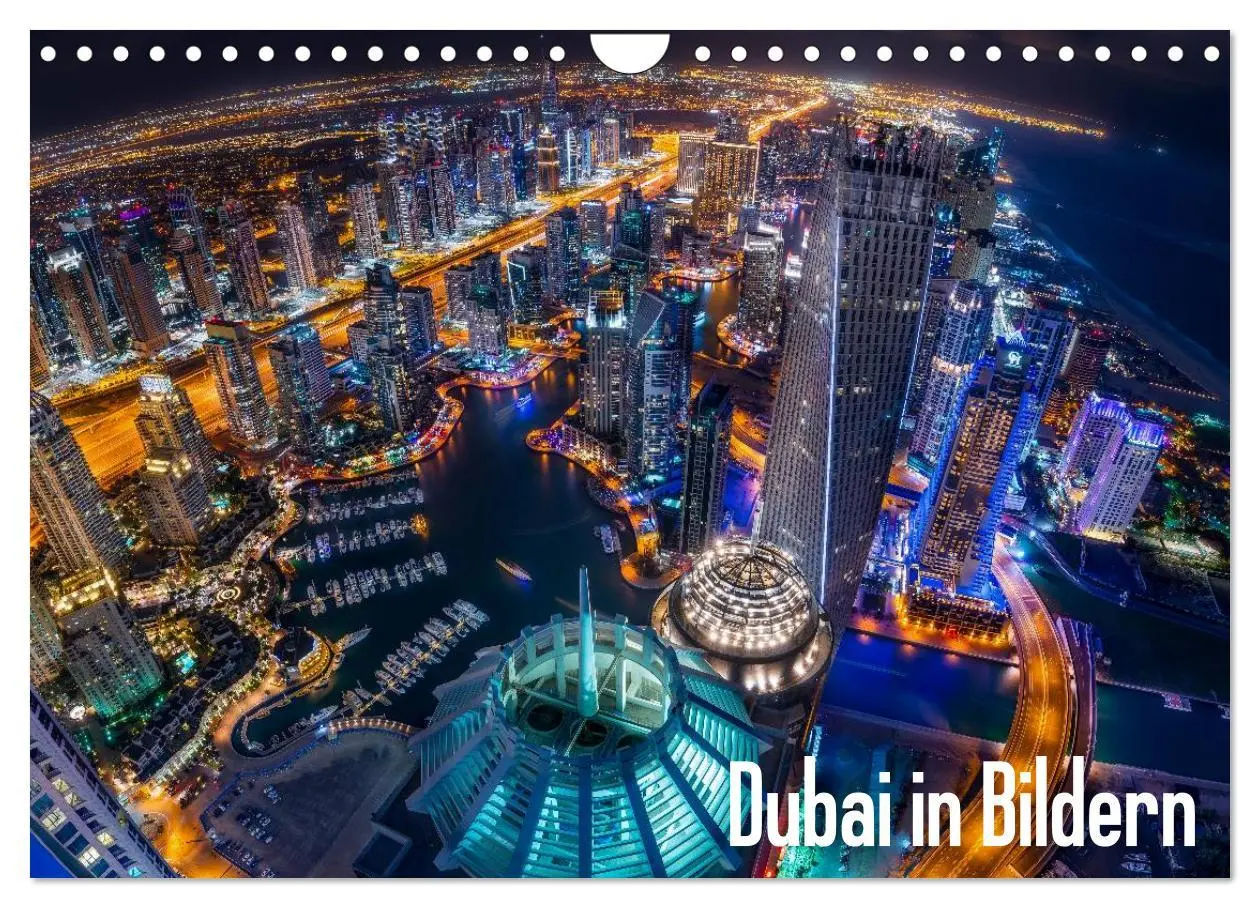 Cover: 9783516019155 | Dubai in Bildern (Wandkalender 2026 DIN A4 quer), CALVENDO...