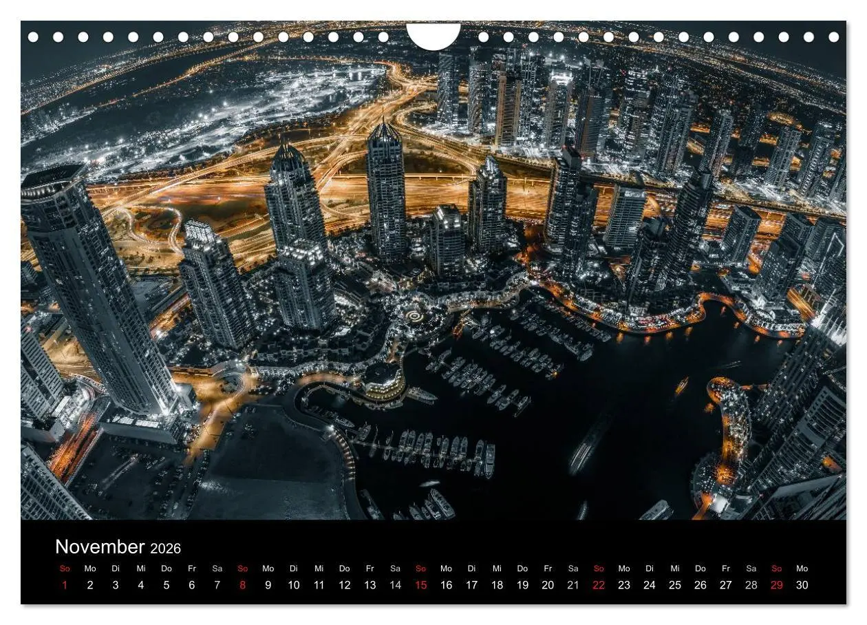 Bild: 9783516019155 | Dubai in Bildern (Wandkalender 2026 DIN A4 quer), CALVENDO...