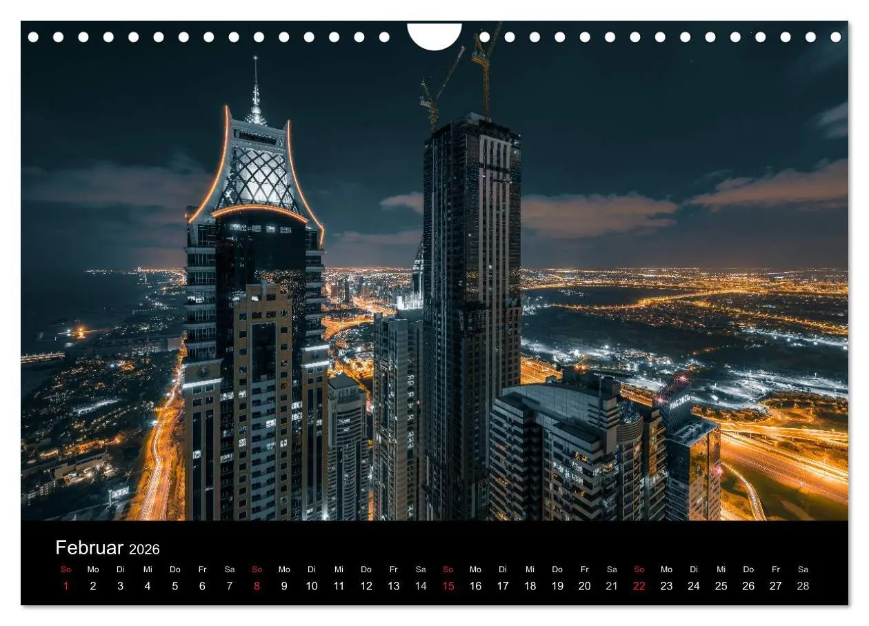 Bild: 9783516019155 | Dubai in Bildern (Wandkalender 2026 DIN A4 quer), CALVENDO...