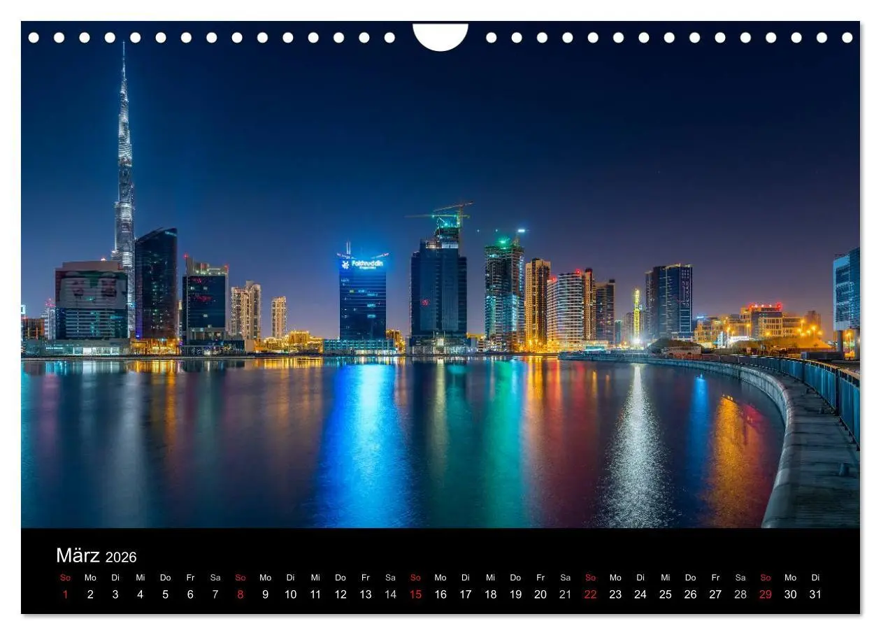 Bild: 9783516019155 | Dubai in Bildern (Wandkalender 2026 DIN A4 quer), CALVENDO...