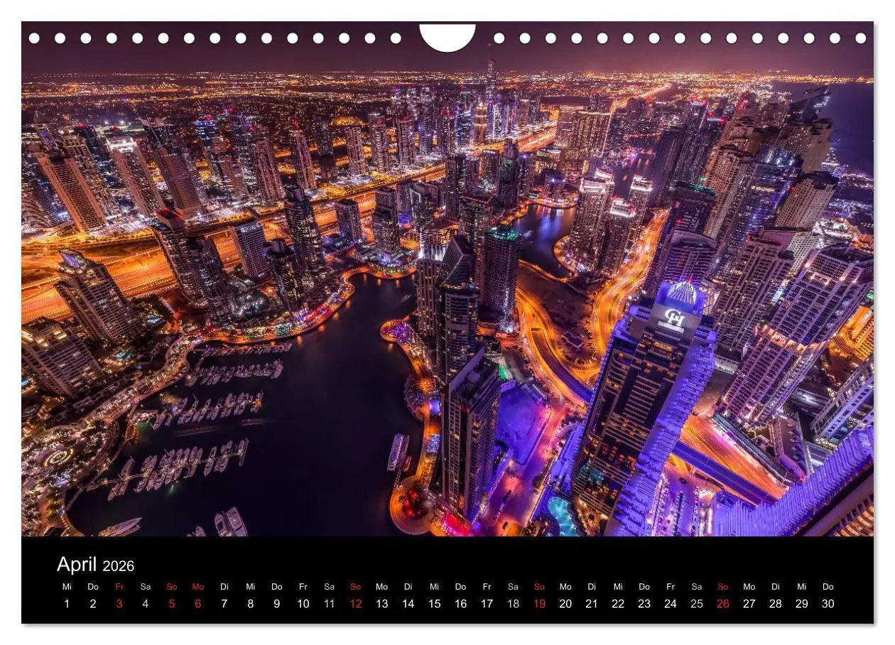 Bild: 9783516019155 | Dubai in Bildern (Wandkalender 2026 DIN A4 quer), CALVENDO...
